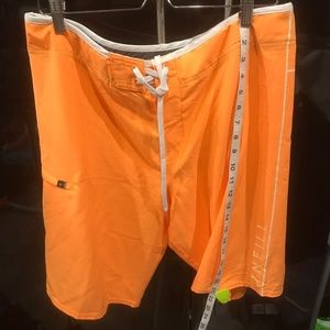 O'Neill Orange Hyperfreak Board Shorts 36
